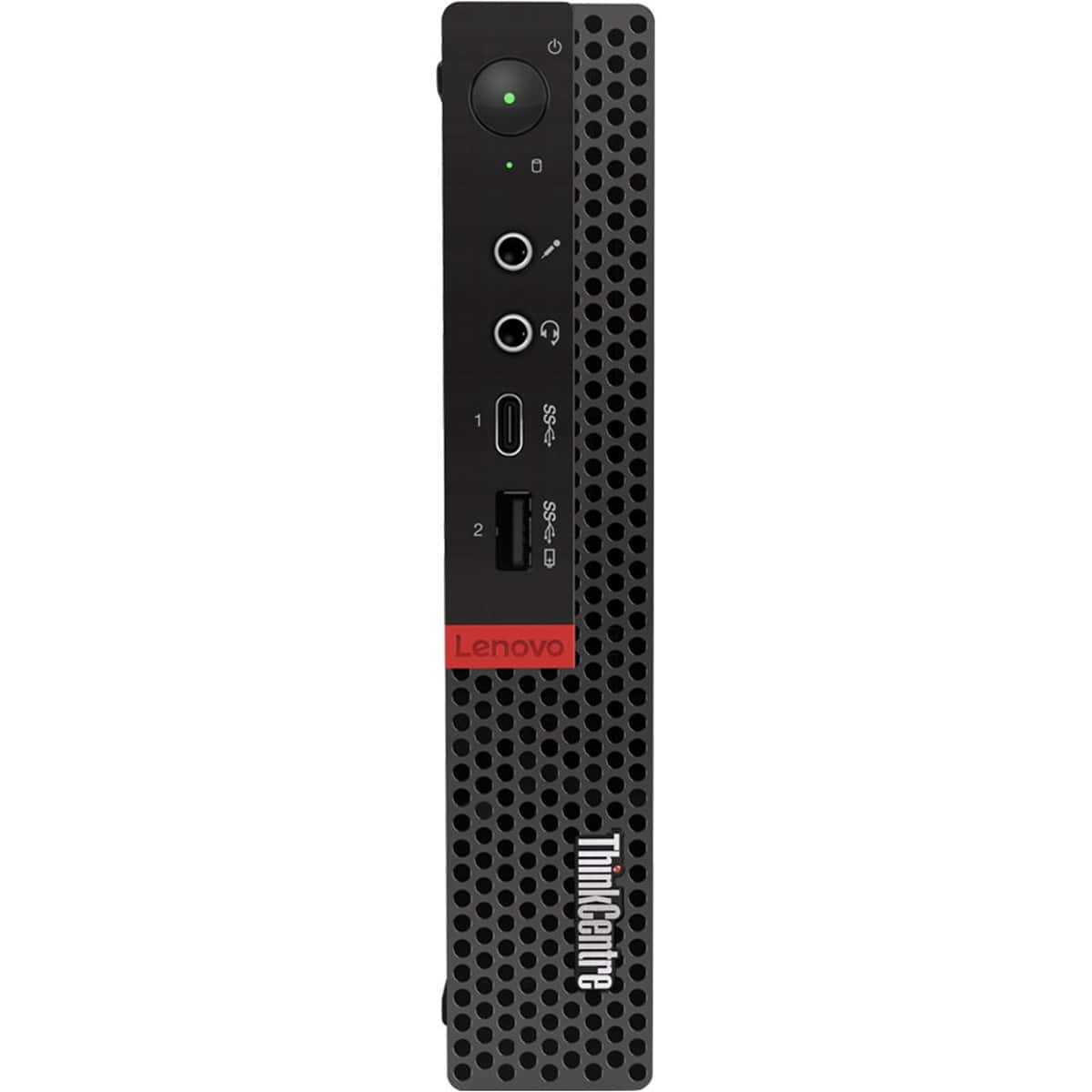 Lenovo - Refurbished ThinkCentre M720q Desktop - Intel Core i5 - 16GB Memory - 256GB SSD - Black - Front_Zoom