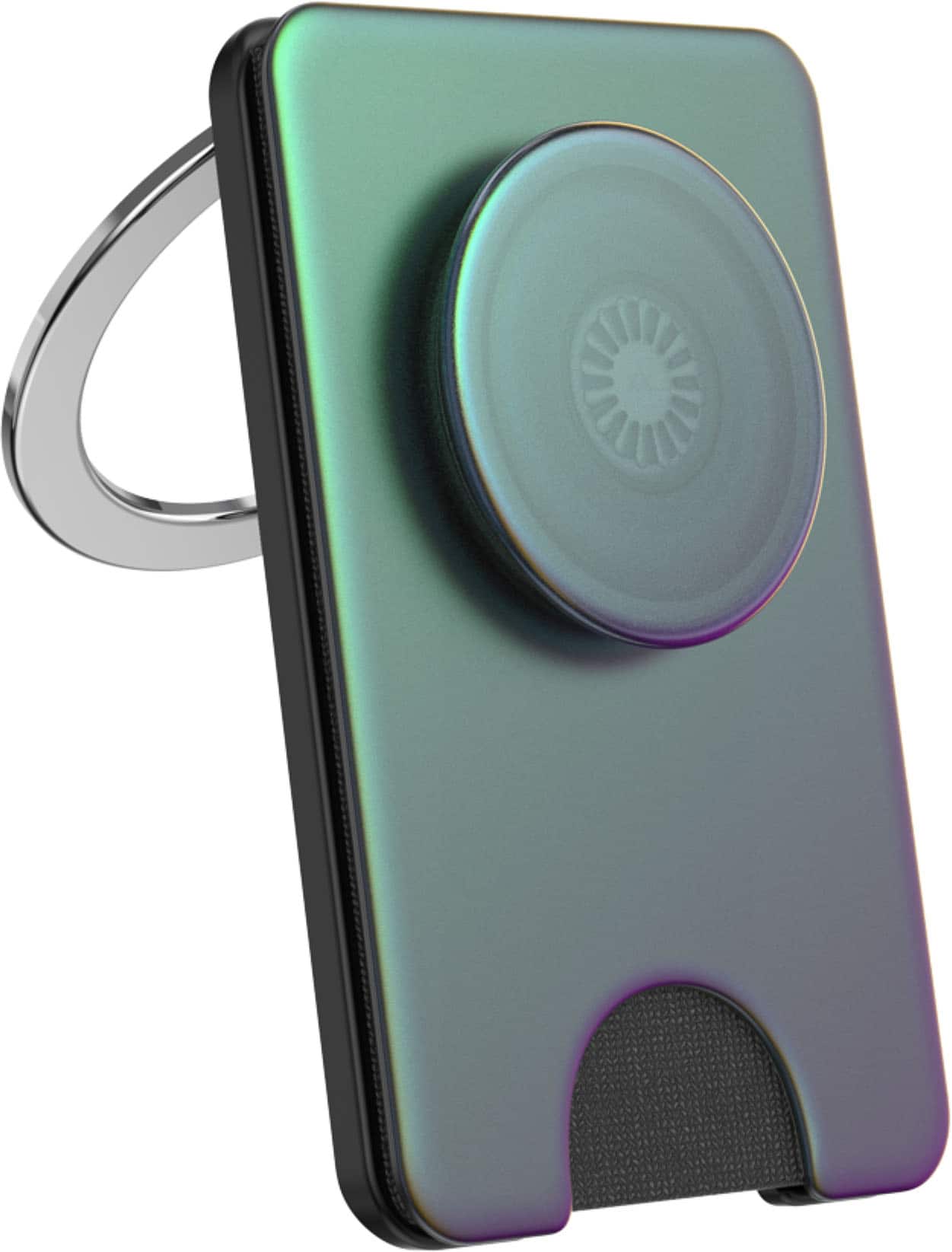 PopSockets - MagSafe Kick-Out Wallet, Grip & Adjustable Stand for Cell Phones - Nightshade