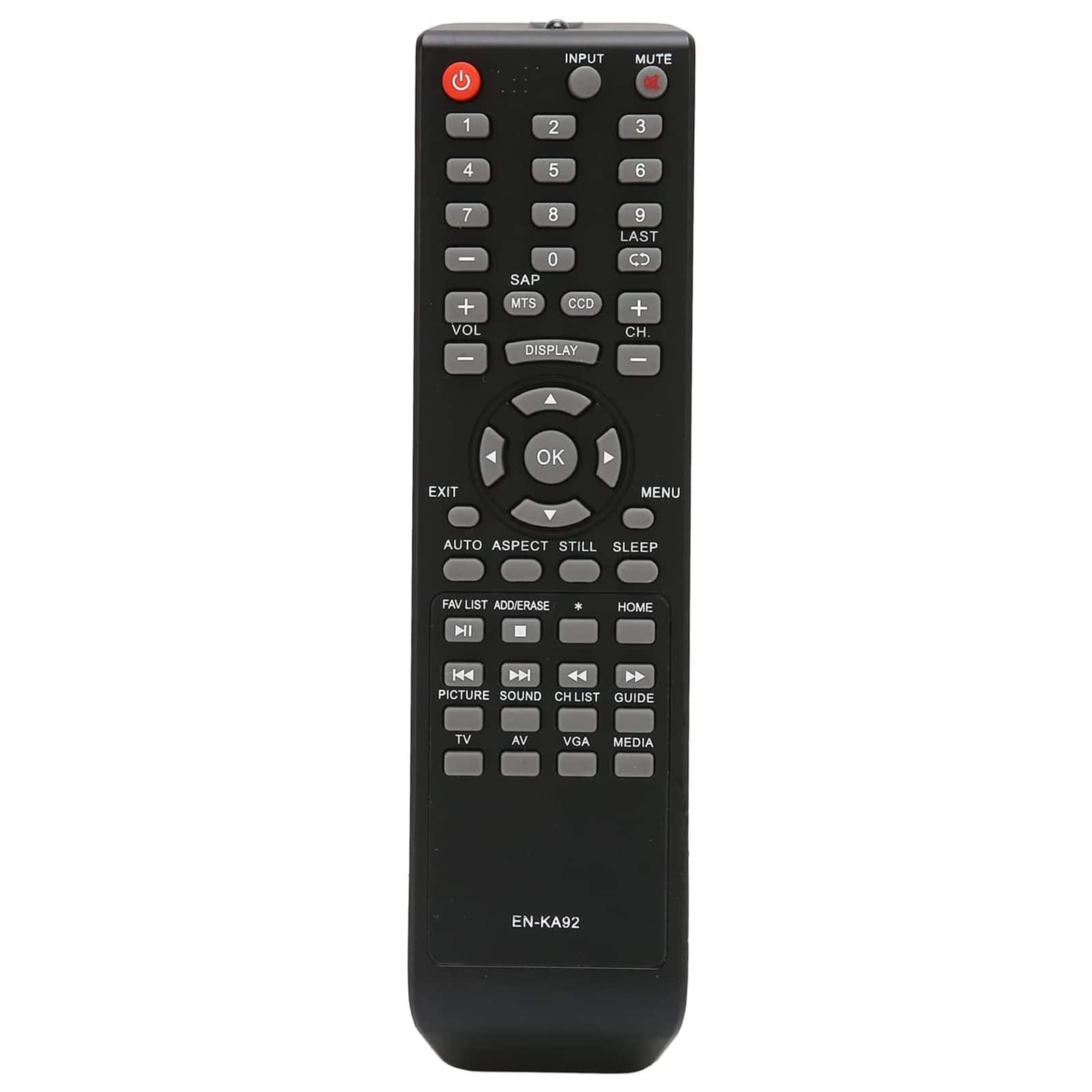 VINABTY - New EN-KA92 Replaced Remote Fits for HISENSE LED HDTV 32H3C 32H3E 32H5FC 40H3B 40H3E 40H3EC 43H320D/H3D 43H320DH3D - Black price history on PriceWatchPro