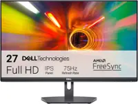 Dell - S2721NX 27" IPS LED FHD - AMD FreeSync - VESA - Monitor (HDMI) - Black - Front_Zoom