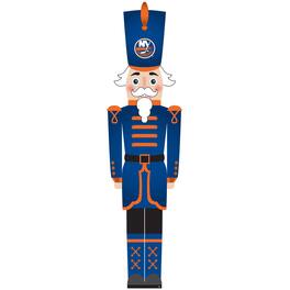 Fan Creations - New York Islanders 46" Nutcracker Leaner - Multicolor