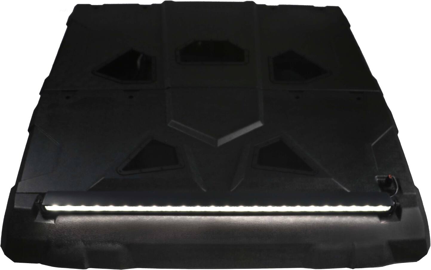Alt View 24. MB Quart - Tuned 14 Speaker Audio Roof with 7 Inch LED Source Unit for Polaris Ranger - Black.