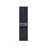 Apple - 42mm Nike Sport Loop - Black/Blue - Angle_Zoom