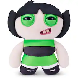 Zuru Fuggler Powerpuff Girls Buttercup Funny Ugly Monster Plush Toy 9 Inch - Green
