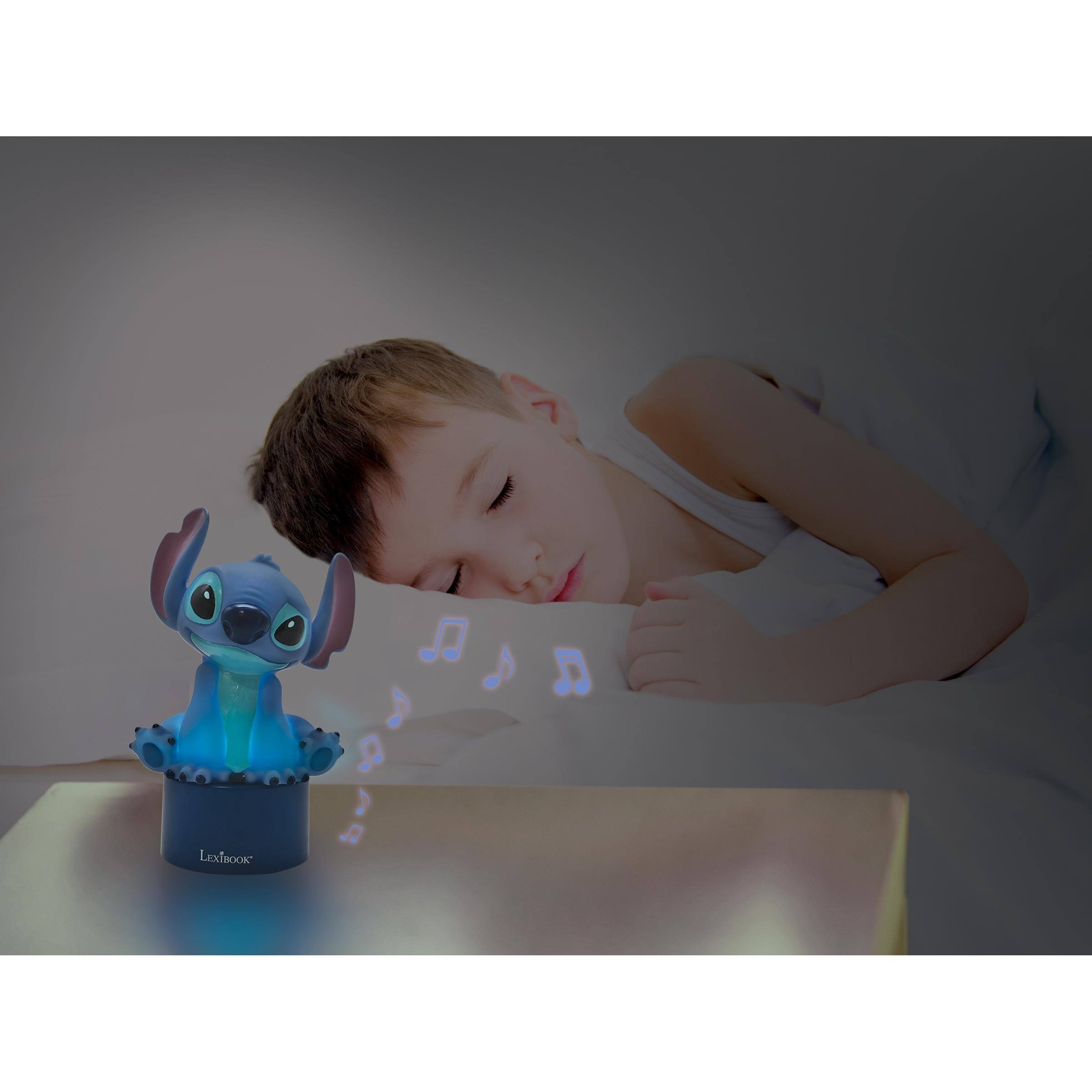 Alt View 6. Lexibook - Disney Stitch Nightlight with Speaker.