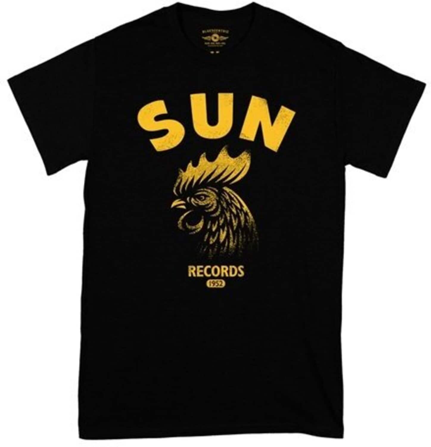 PopMarket - Sun Records - Gritty Rooster - Heavy Cotton T-Shirt - XL Black - APPAREL - Multicolor price history on PriceWatchPro
