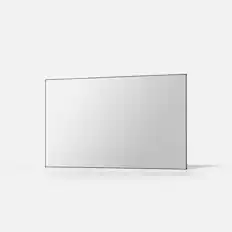 Front. Valerion - 100-inch Fixed Frame Projector Screen, 1.3dB Gain, 4K/8K Ultra HD - White.