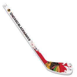 Mustang Drinkware - Chicago Blackhawks Splatter Mini Hockey Stick - Multicolor