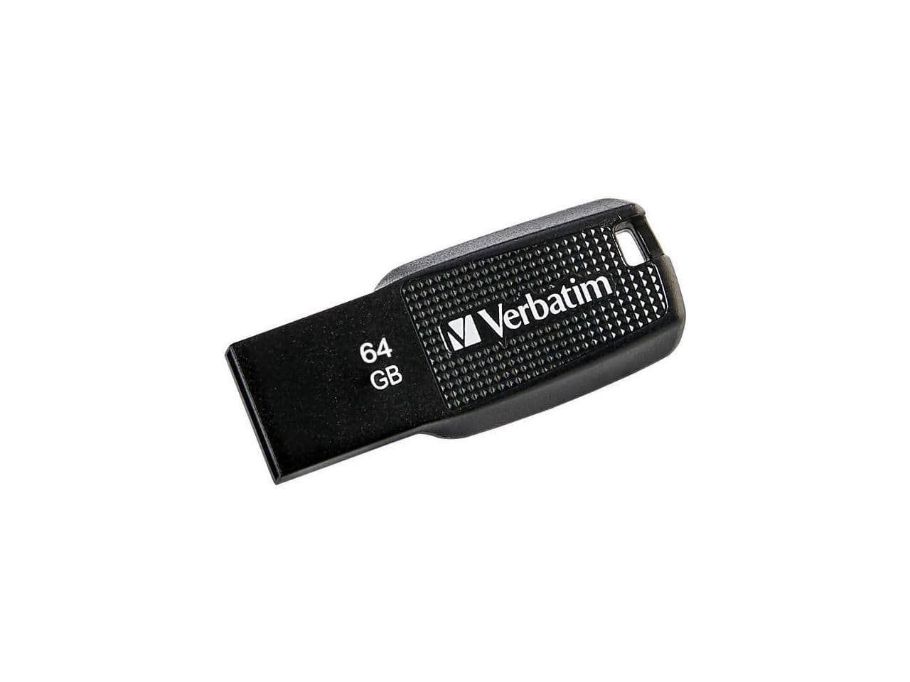 Verbatim - 64GB Ergo USB 2.0 Flash Drive - 70877 - Black
