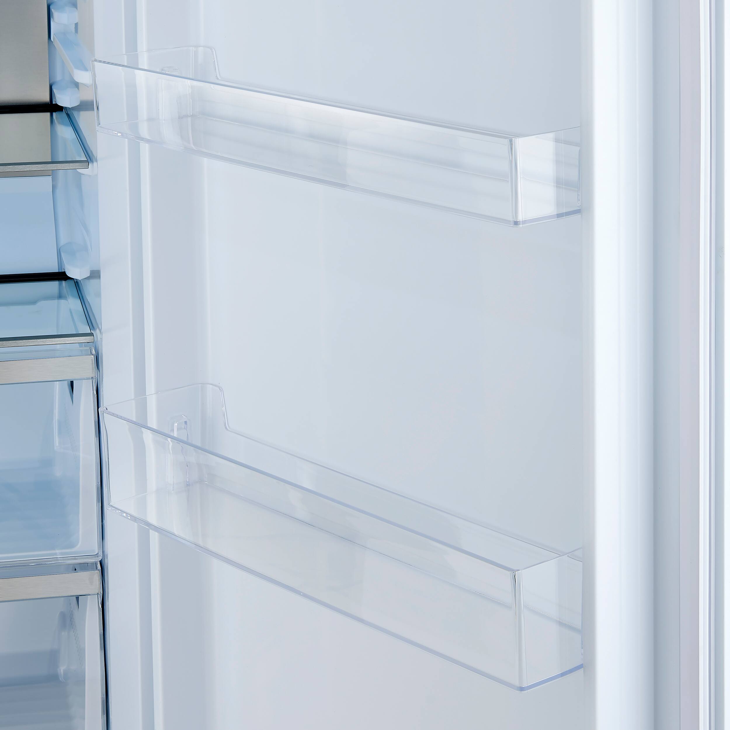 Alt View 8. Forno Appliances - Maderno 13.6 Cu. Ft. Right Swing Upright Convertible Freezer with Antique Brass Handles - White.