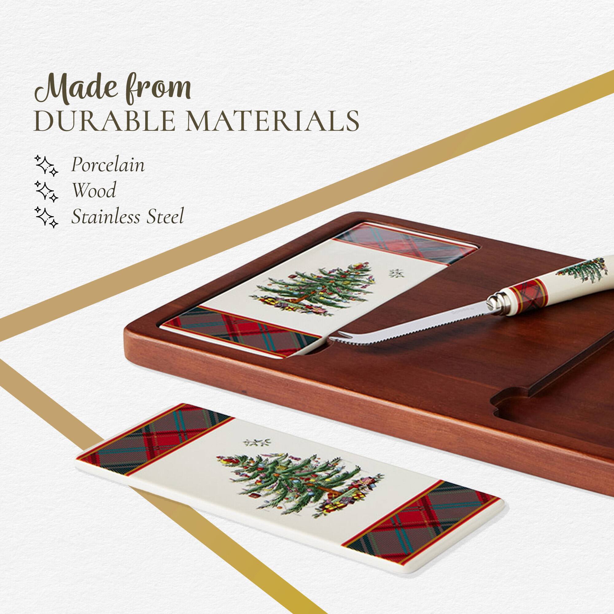Made from DURABLE MATERIALS  
Porcelain  
Wood  
Stainless Steel