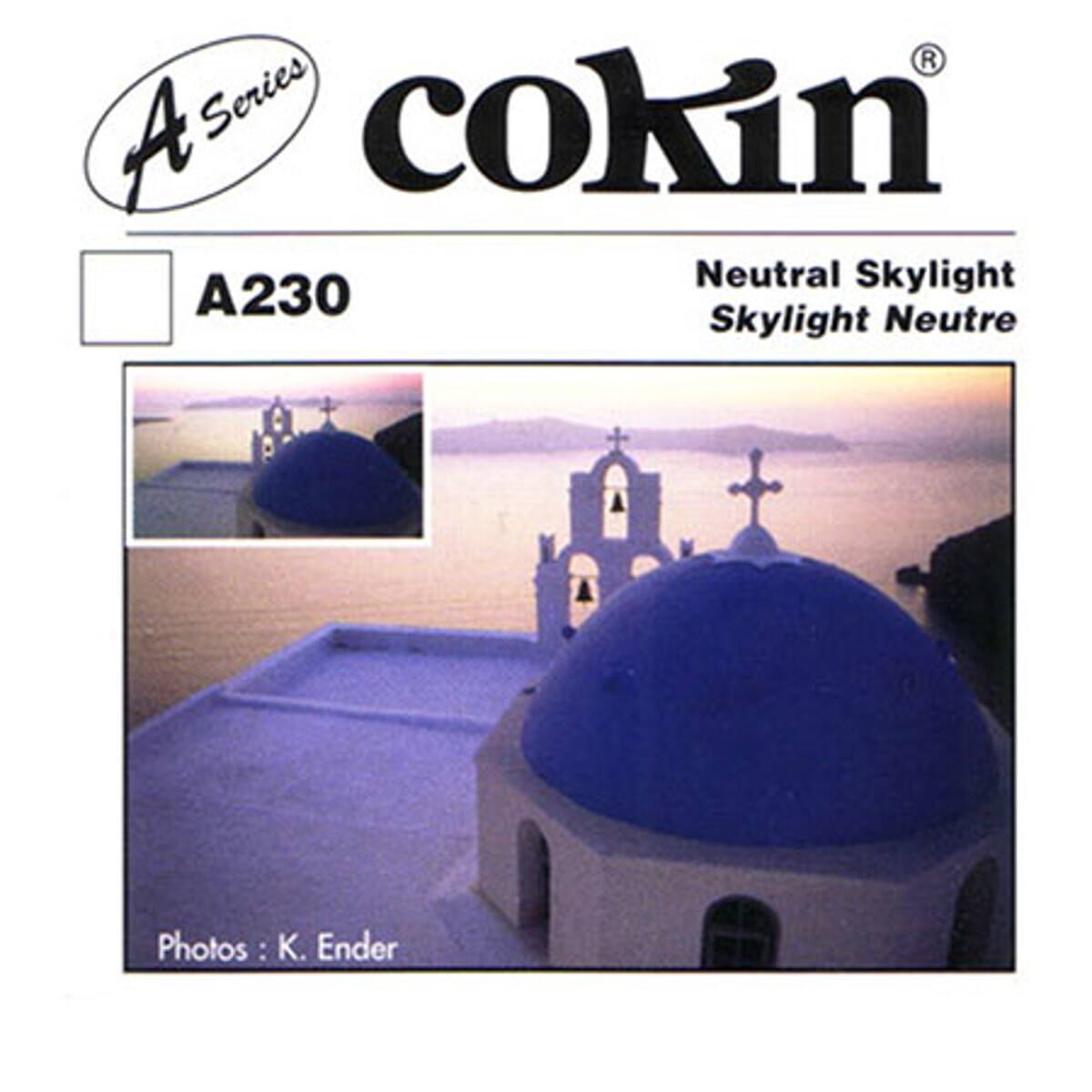 A Series  
Cokin®  
A230  
Neutral Skylight  
Skylight Neutre  
Photos: K. Ender