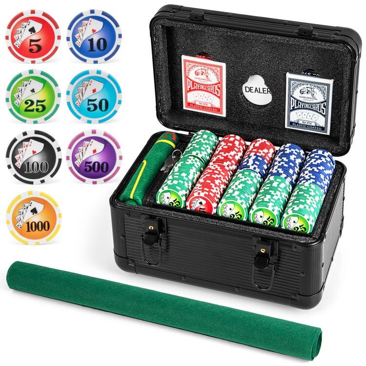 5, 10, 25, 50, 100, 500, 1000

PLAYING CARDS

DEALER

PLAYING CARDS

PLASTIC COATED