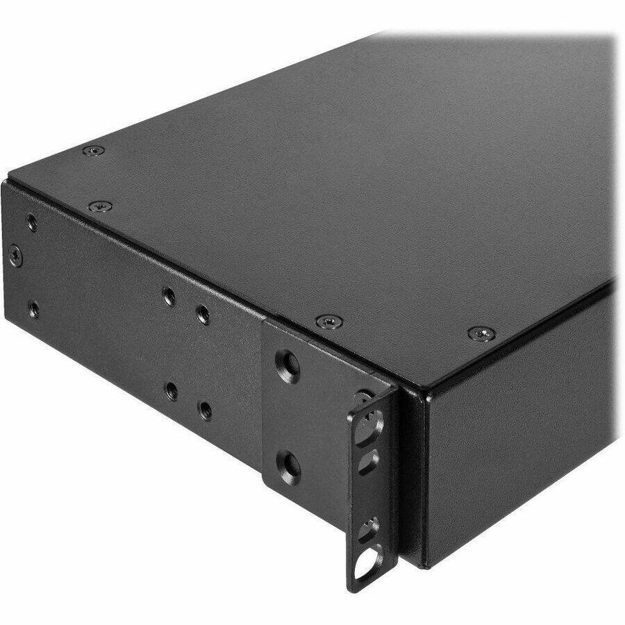 Alt View 3. Tripp Lite - Tripp Lite by Eaton PDU 3.7kW 208/230V Single-Phase Local Metered PDU - 8 C13 & 2 C19 Outlets L6-20P Input 6 ft. Cord 1U - White.