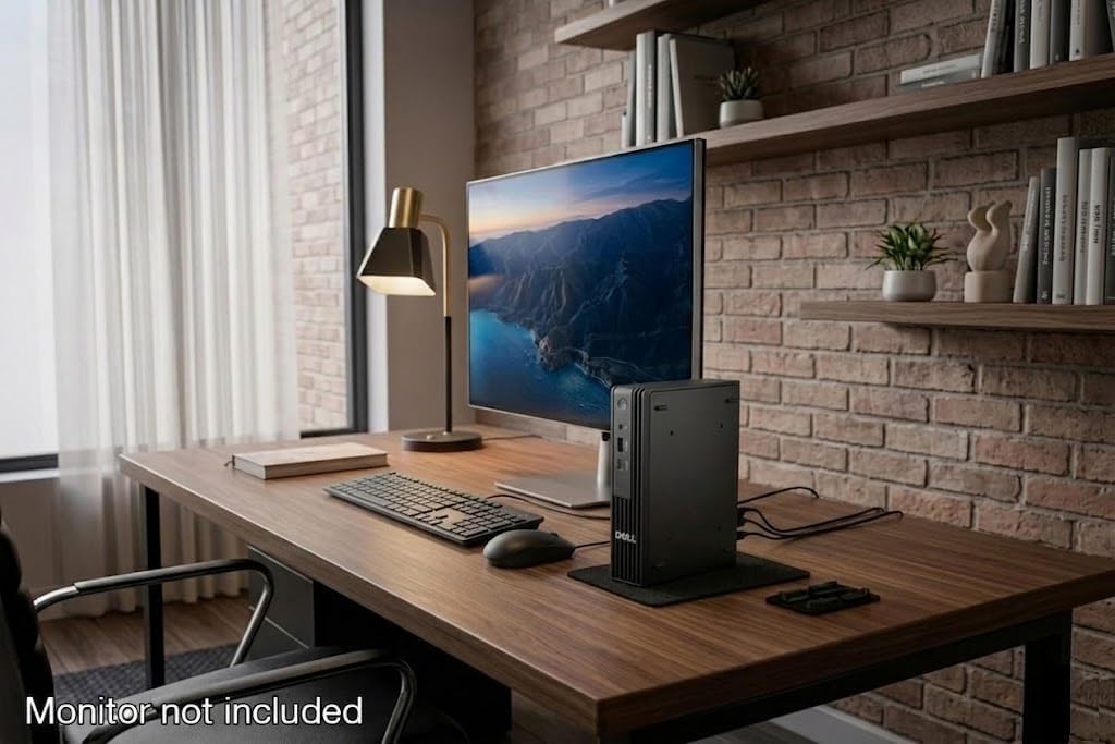 Monitor not included