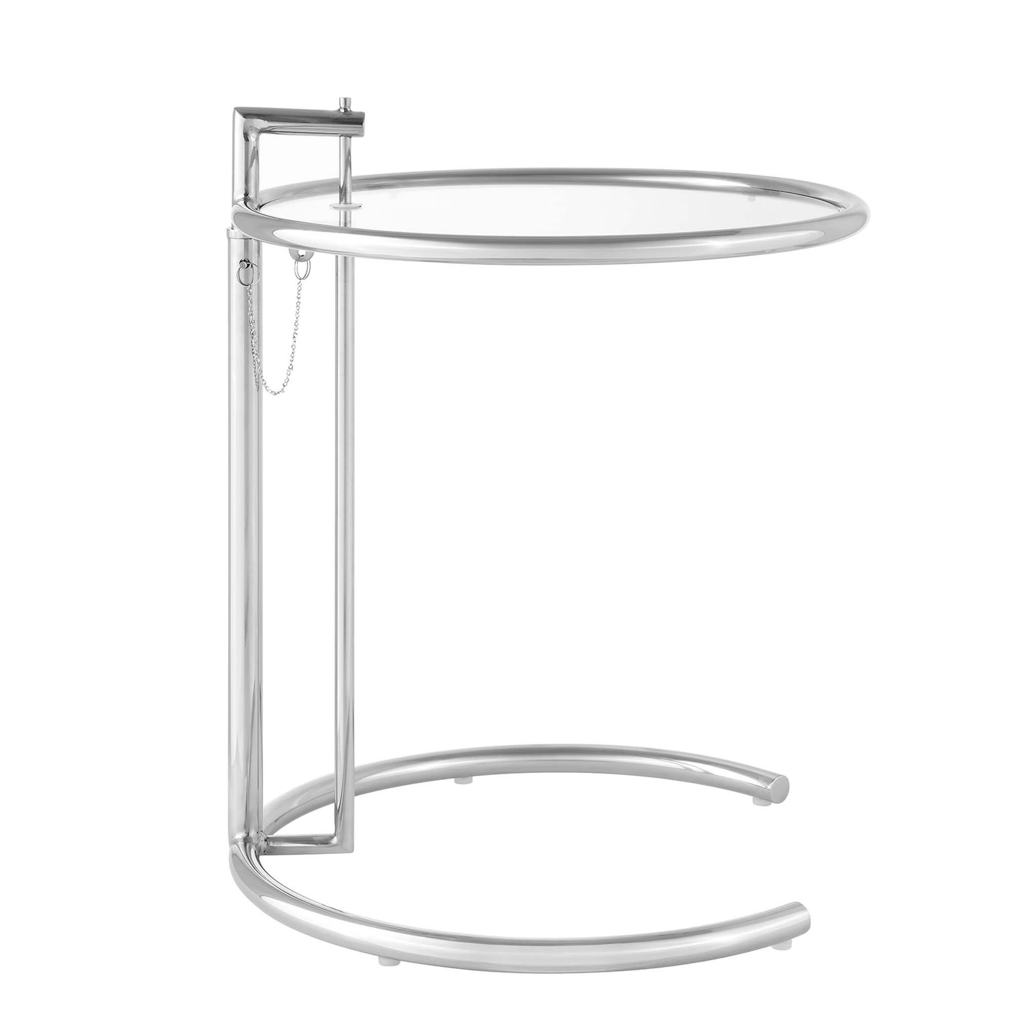 Alt View 2. Modway - Eileen Gray Metal Side Table by Modway - Silver.