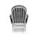 Alt View 12. Storkcraft - Hoop Glider and Ottoman - White/Gray.