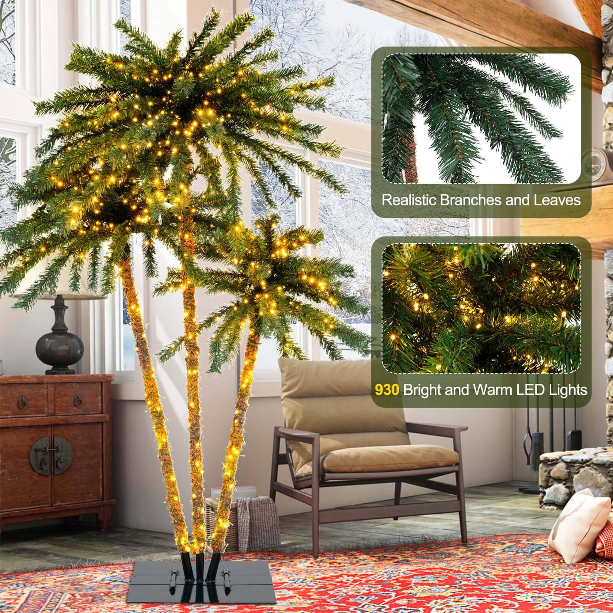 Realistic Branches and Leaves

930 Bright and Warm LED Lights