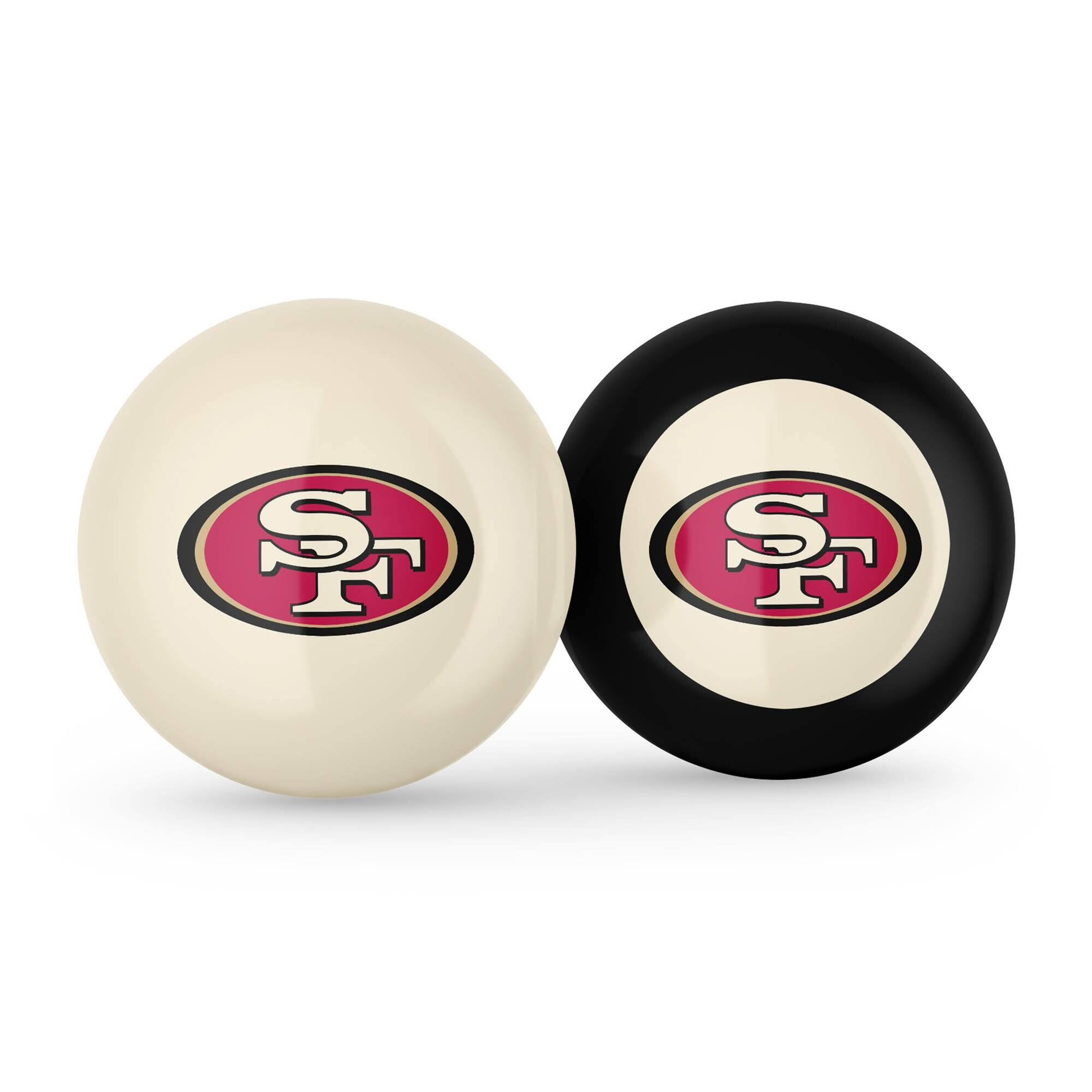 Imperial - San Francisco 49ers Logo Cue Ball & 8 Ball Combo Set - White price history on PriceWatchPro