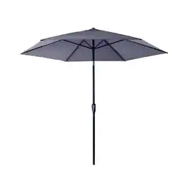 Living Accents - Davenport 9 ft. Tiltable Blue Patio Umbrella