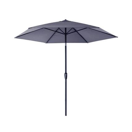 Front. Living Accents - Living Accents Davenport 9 ft. Tiltable Blue Patio Umbrella.