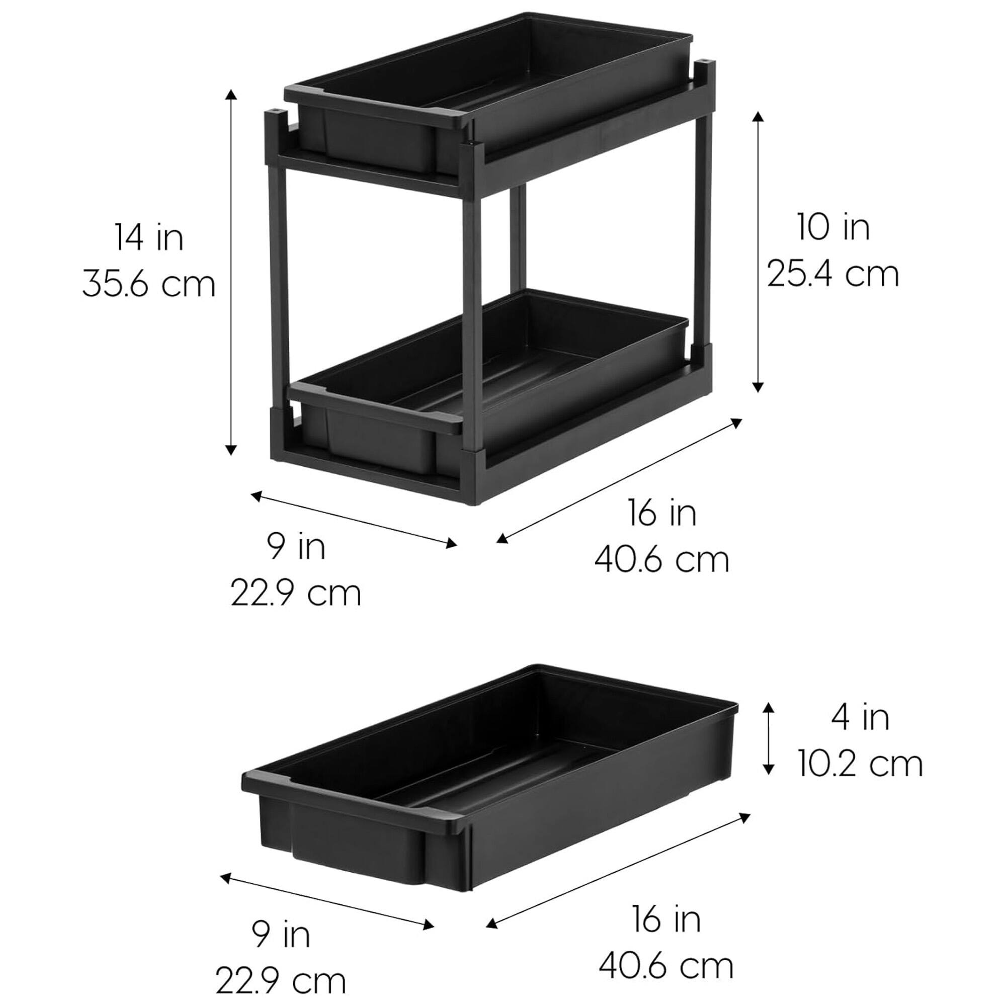 14 in 35.6 cm  
10 in 25.4 cm  
9 in 22.9 cm  
16 in 40.6 cm  
4 in 10.2 cm  
9 in 22.9 cm  
16 in 40.6 cm