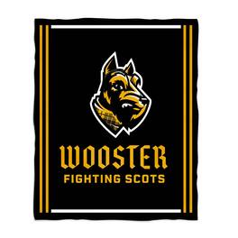 Vive La Fete - Wooster College Fighting Scots 36'' x 48'' Big Mascot Blanket - Yellow