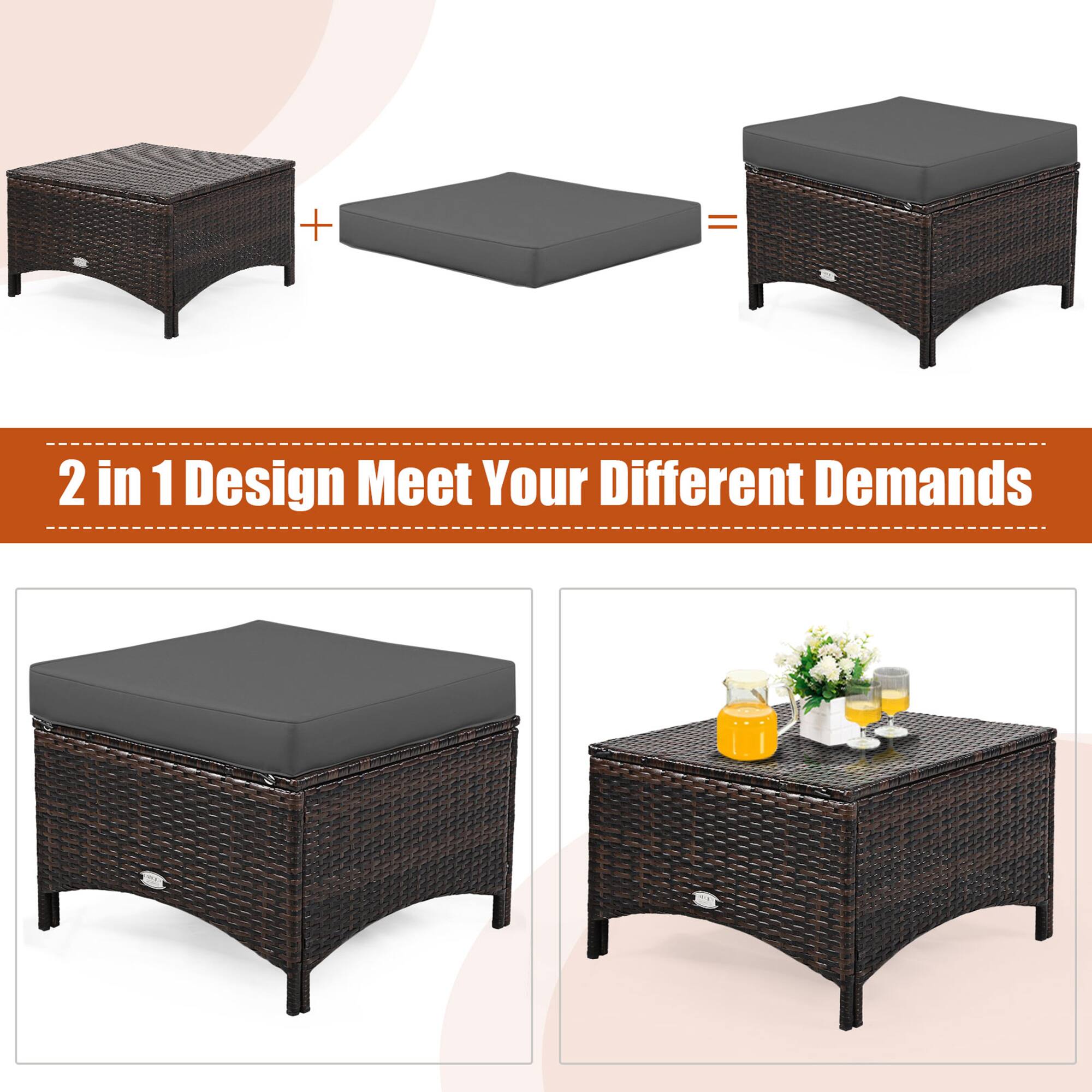 2 in 1 Design Meet Your Different Demands