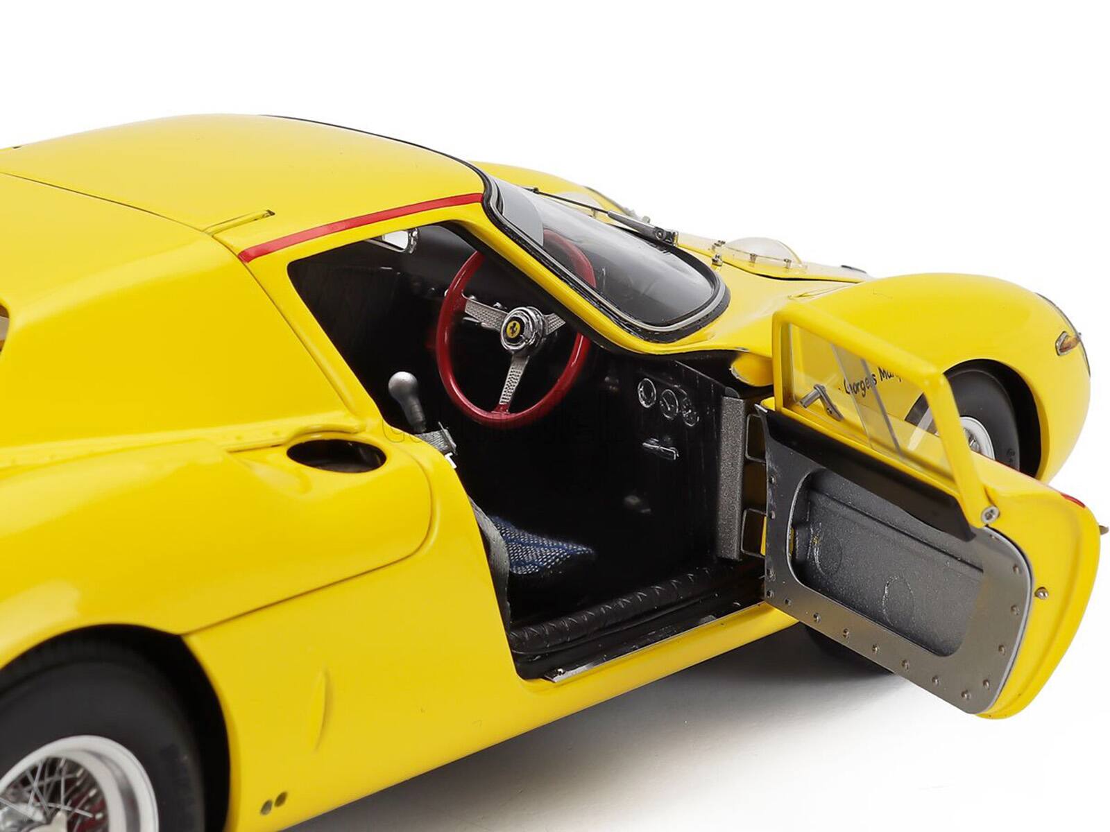 Alt View 1. CMC - Ferrari 250 LM RHD #26 "Team Georges Marquet" 2nd Place "24 Hours of Le Mans" (1965) Limited Ed 1/18 Model car by CMC.