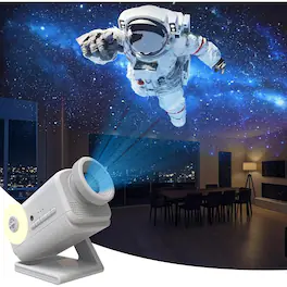 ACJPR - Planetarium 3D Galaxy Projector with 60 Scene Modes, Bluetooth Speaker and Remote, Star Projector for Home and Bedroom