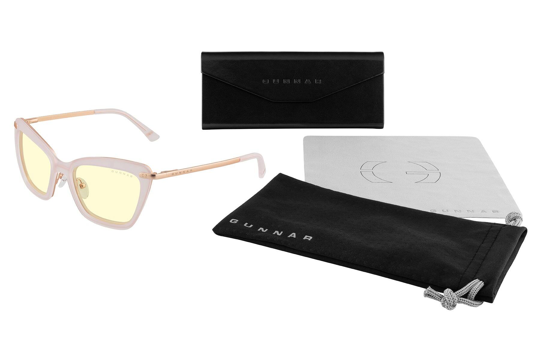 Alt View 9. GUNNAR - GUNNAR Womens Computer Glasses  -  Anna, Onyx, Clear Lens - Blue Light Blocking, Releive Dry Eye, Anti Glare - Onyx.