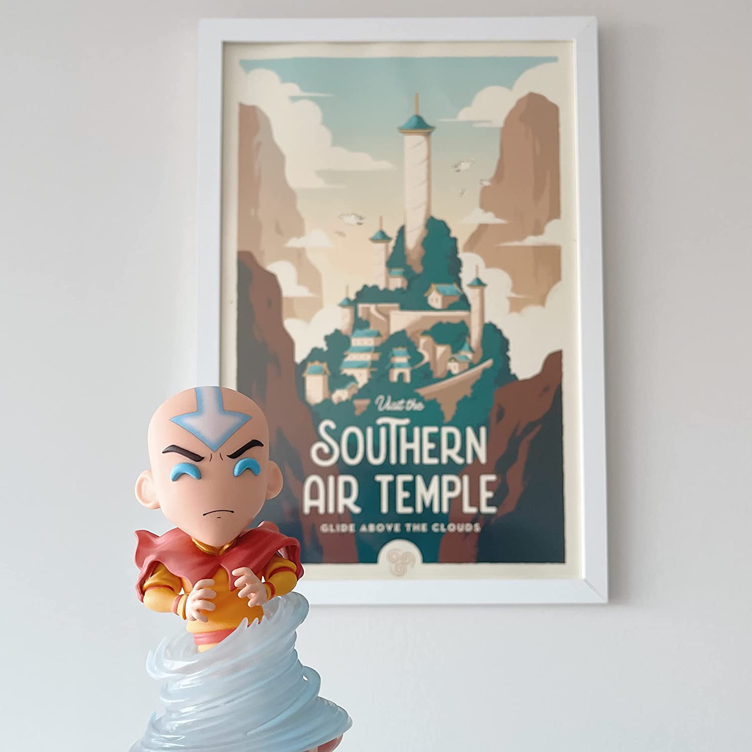 Watto the SOUTHERN AIR TEMPLE GLIDE ABOVE THE CLOUDS
