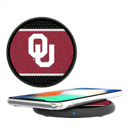 Keyscaper - Oklahoma Sooners Wireless Charging Pad - Multicolor