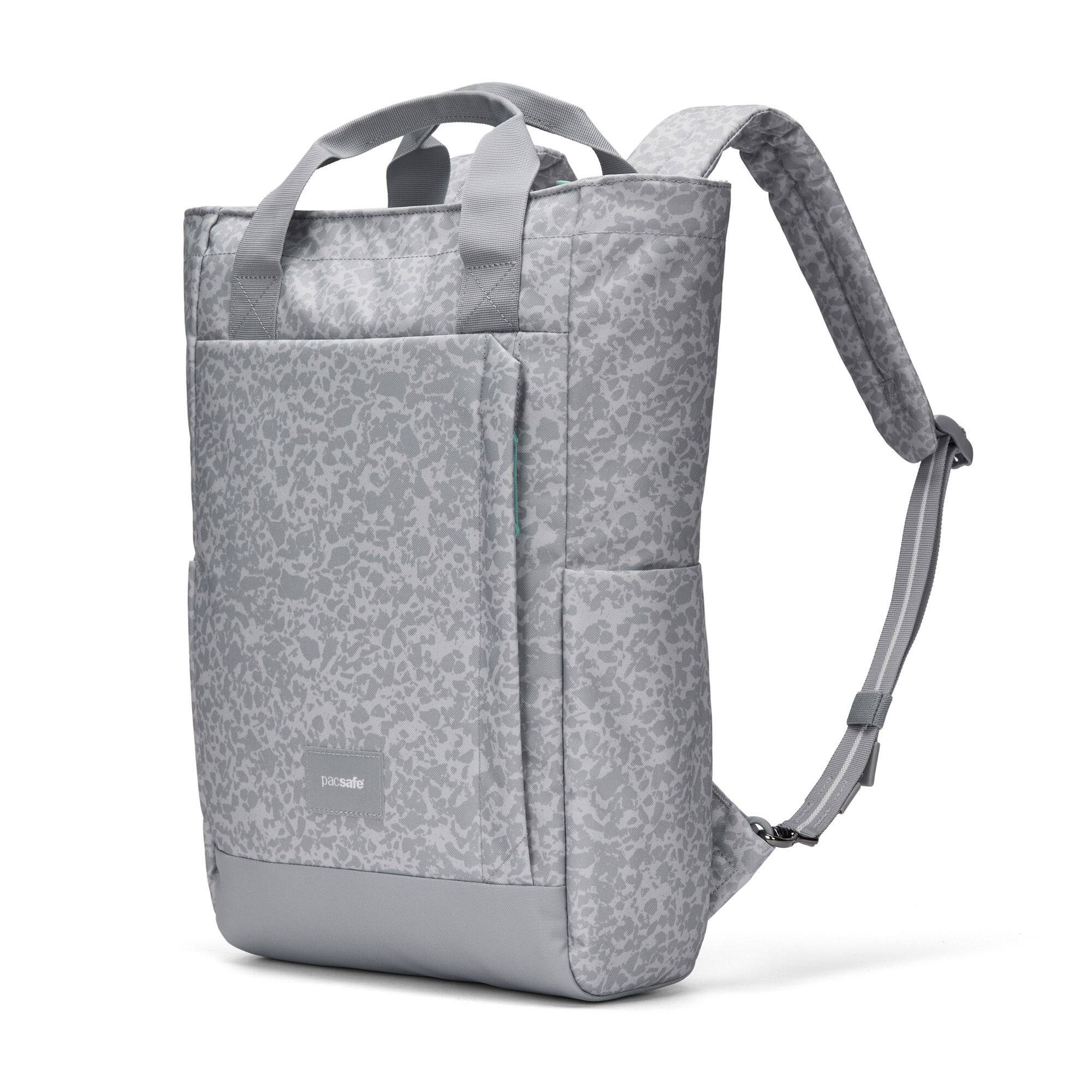 Left. Pacsafe - GO Totepack - Meteor Ice.