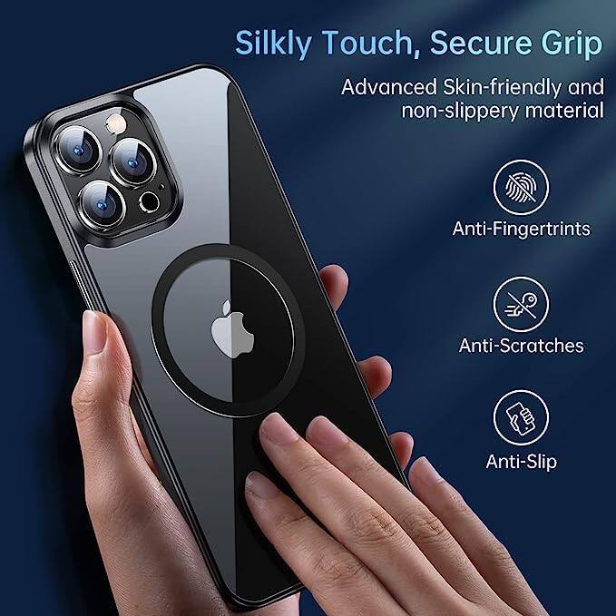 Silkly Touch, Secure Grip Advanced Skin-friendly and non-slippery material

Anti-Fingerprints
Anti-Scratches
Anti-Slip