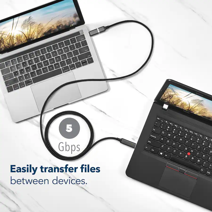 Insignia™ 6 ft. USB 3.0 File Transfer Cable for Windows / Mac Computers ...