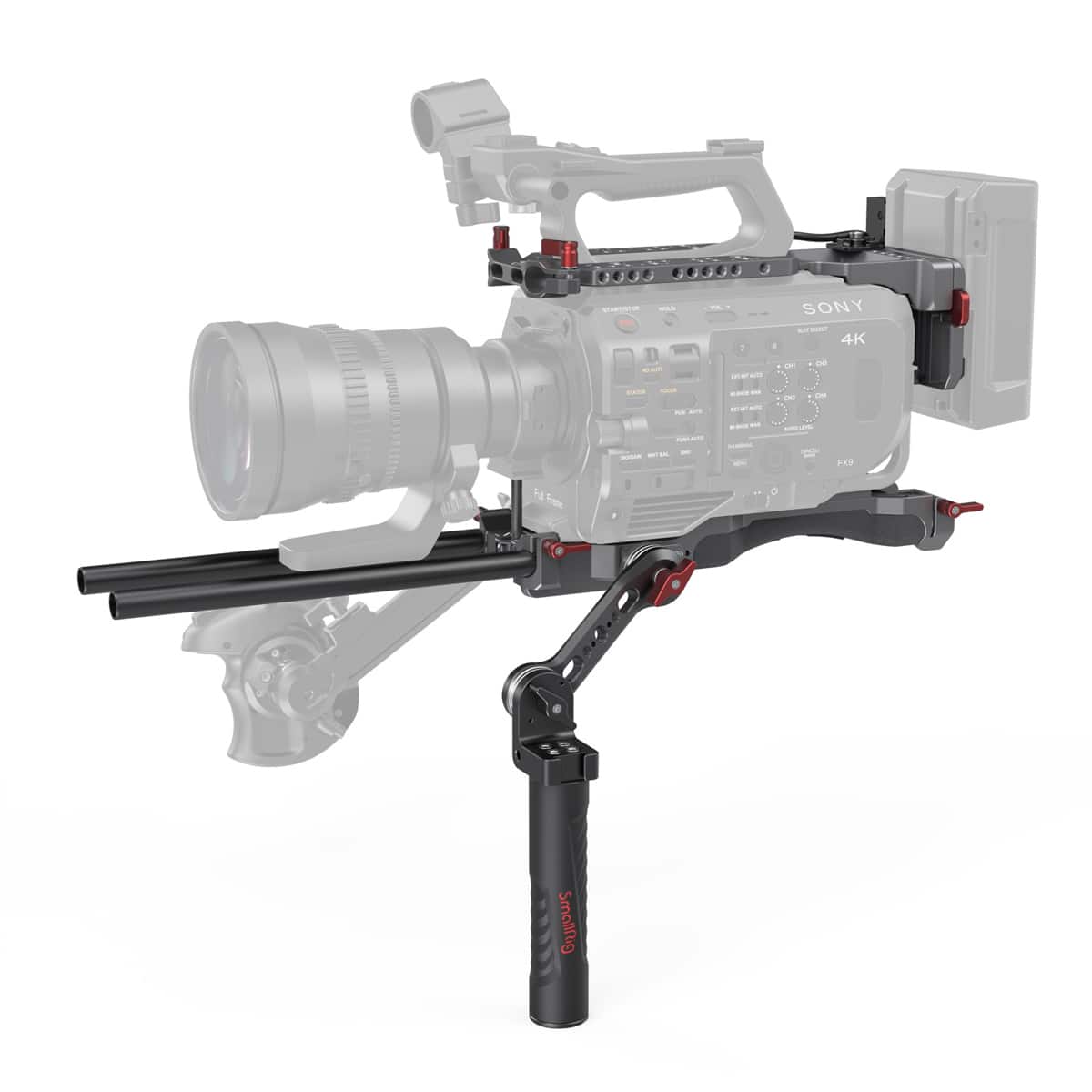 Smallrig - Professional Kit with VCT Shoulder Pad, Top Plate, Rosette Handle Grip for Sony FX9 price history on PriceWatchPro