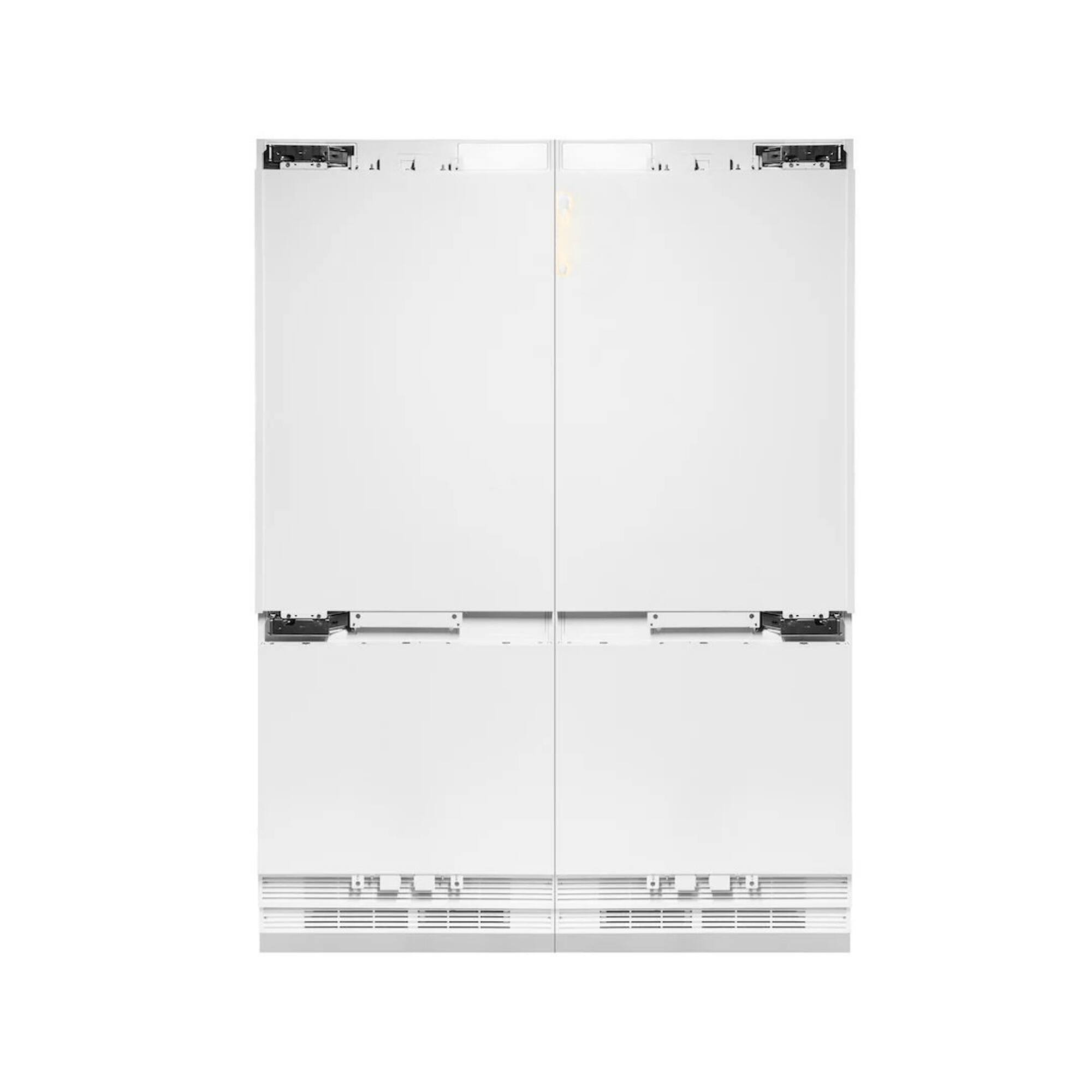 Left. Kucht - 72 in. 39.6 cu. ft. French Door Built -In Refrigerator in Custom Panel Ready, Counter Depth - Panel Ready.
