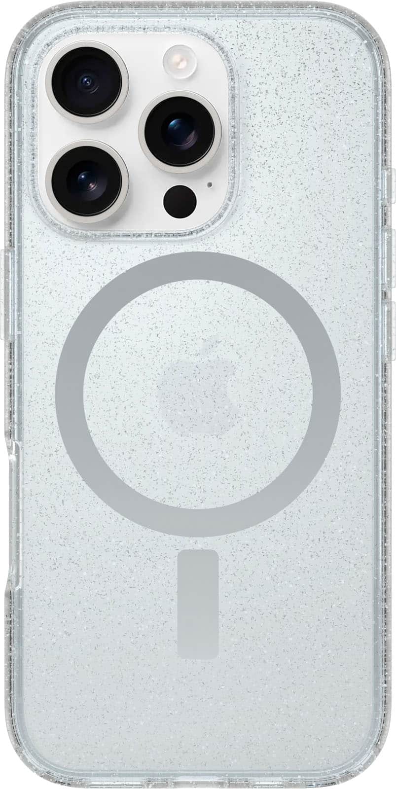 OtterBox - Symmetry Series Hard Shell for MagSafe for Apple iPhone 16 Pro - Stardust - Front_Zoom