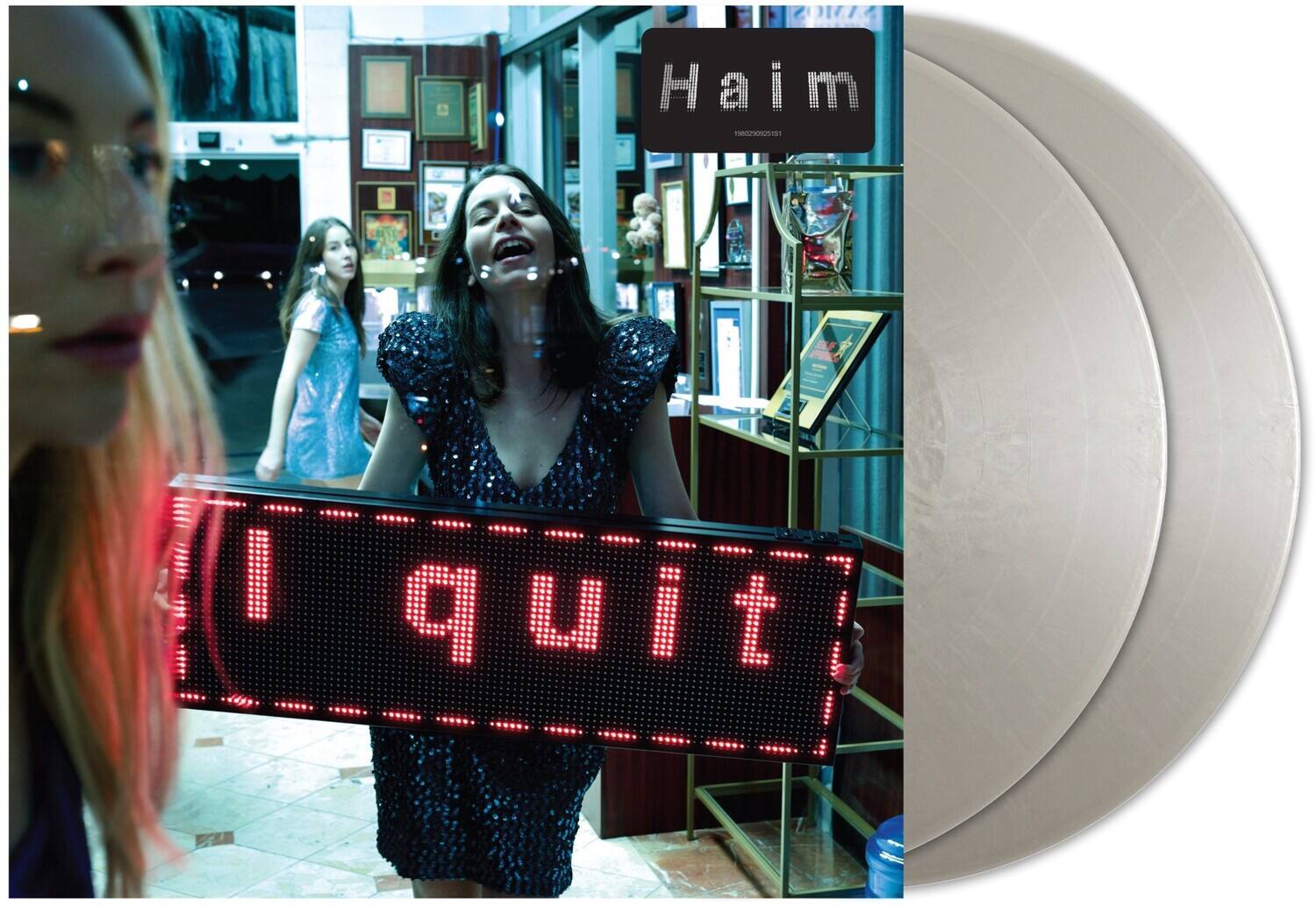 HAIM - I Quit    (LP includes two 140-gram metallic silver vinyl)  - VINYL LP