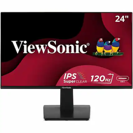 24" ViewSonic IPS SuperClear 120Hz USB-C