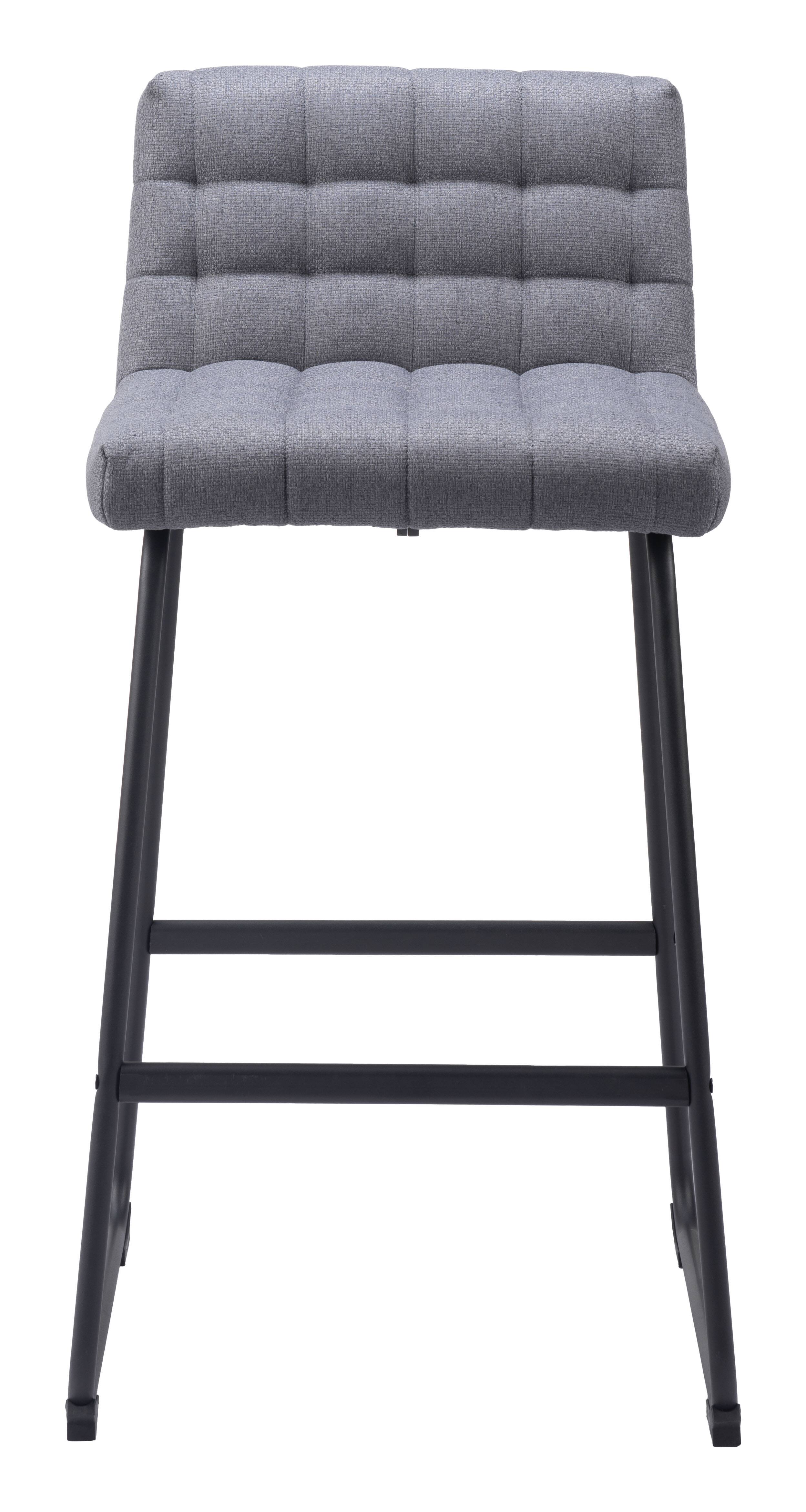 Alt View 1. Hivvago - Pago Barstool (Set of 2) Gray - Gray.