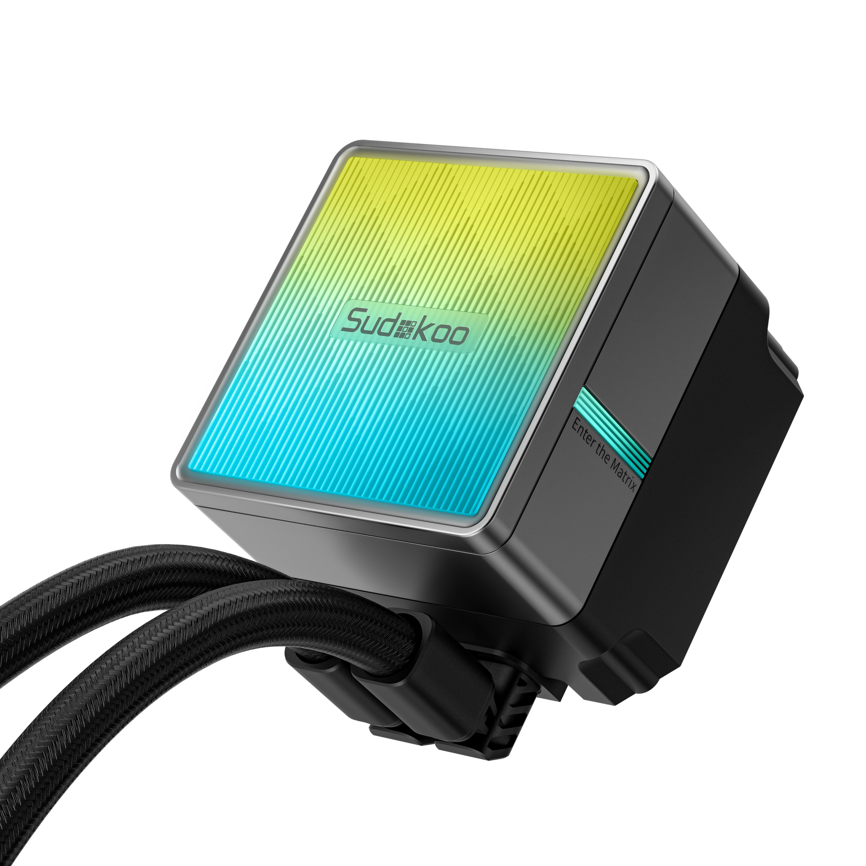 Sudokoo Nexaura 360 360mm Silent AIO Liquid CPU Cooler Black