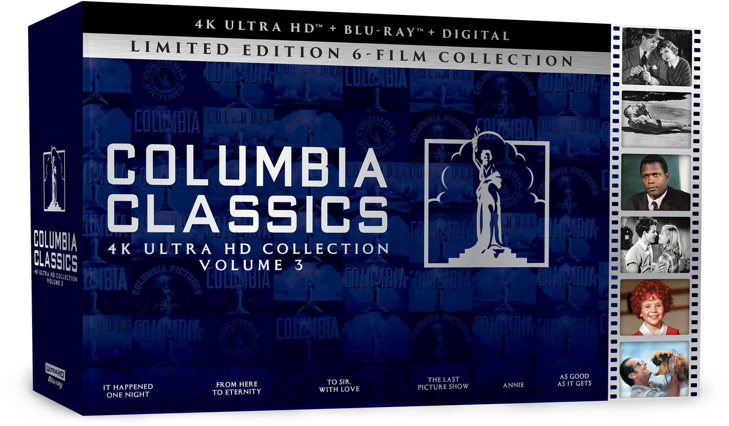Front. Columbia Classics: 4K 4K Blu-Ray Collection, Volume 3 - 4K Blu-Ray.