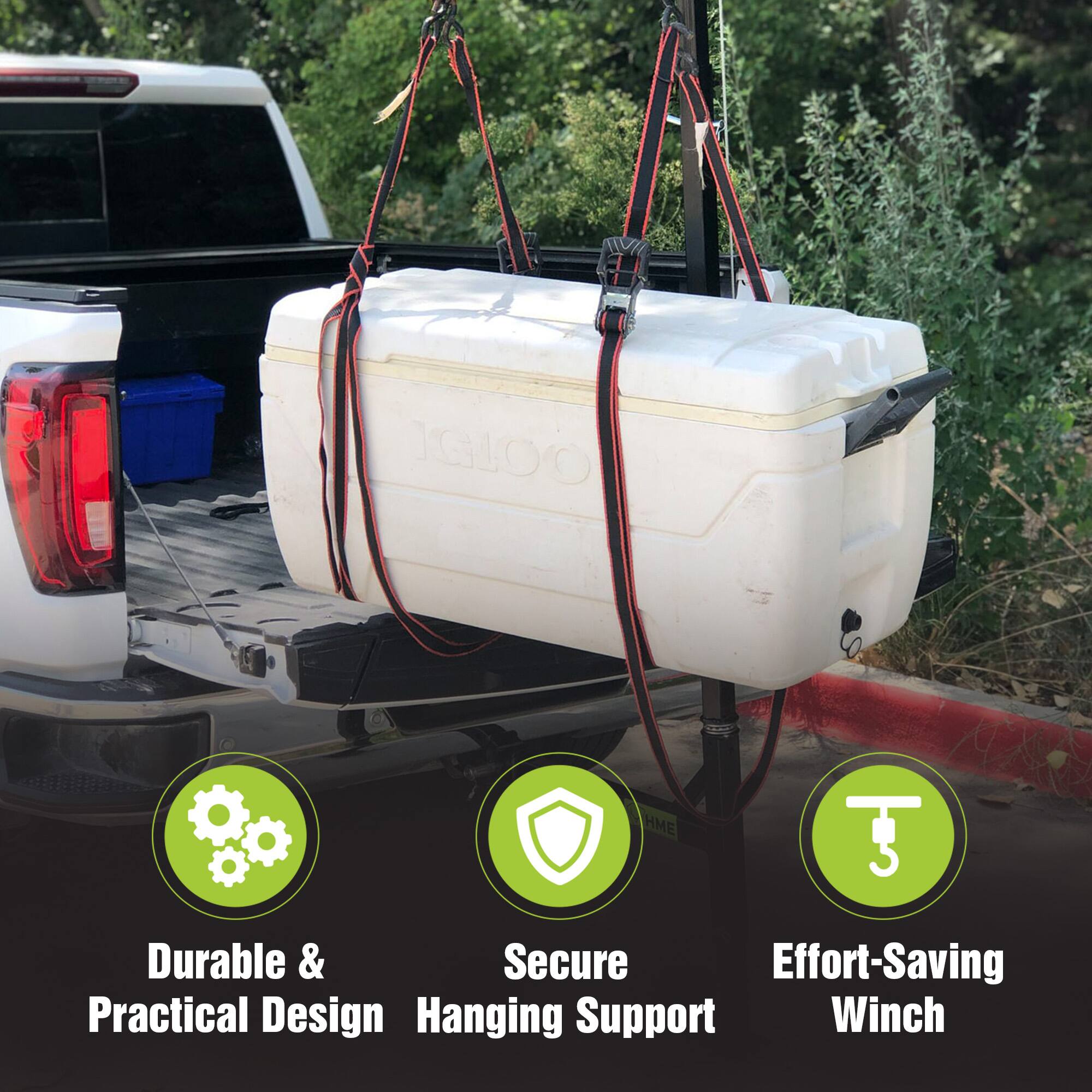 IGLOO  
HME  
Durable & Secure Effort-Saving Practical Design Hanging Support Winch