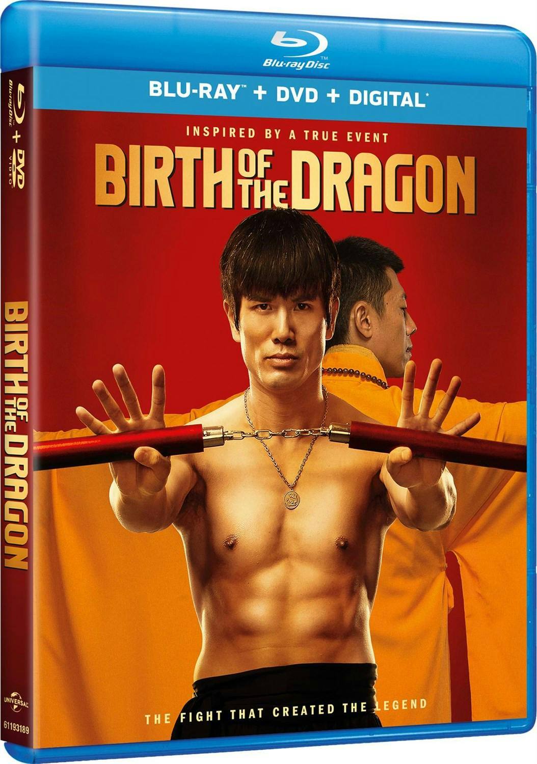Angle. Birth of the Dragon (DVD + Digital) [Blu-ray].
