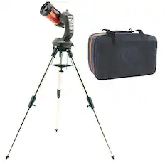 Front. Celestron - Celestron NexStar 4SE Maksutov-Cassegrain Telescope and Celestron Case Bundle.