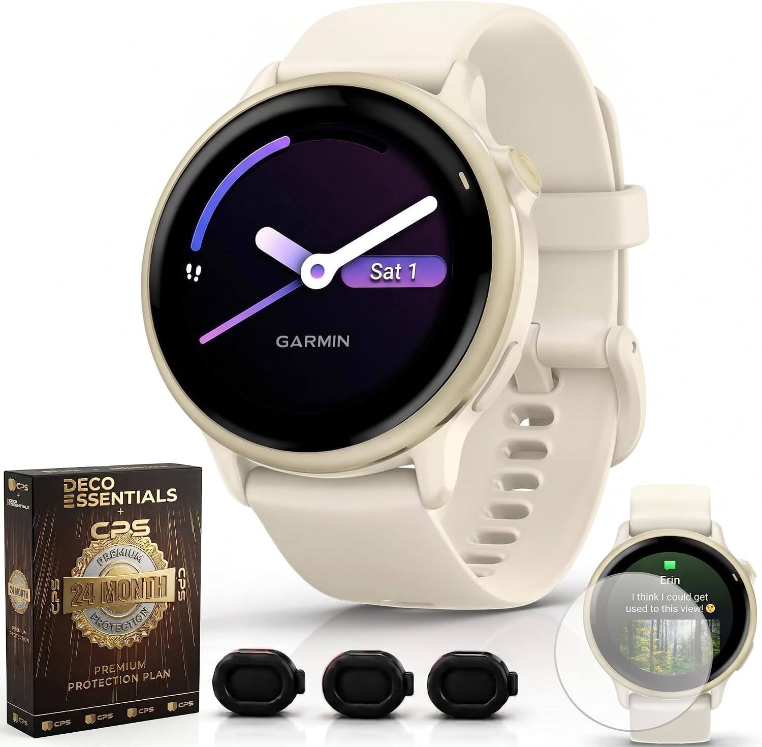 Sat 1 GARMIN OS DECO ESSENTIALS 4 CPS PREMIUM CPS 24 MONTH CPS PROTECTION Erin I think I could get used to this view!