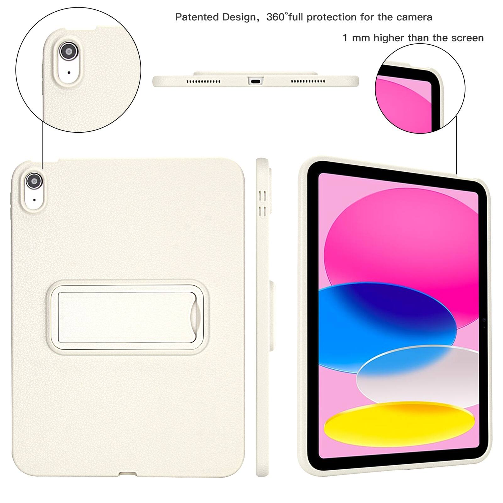 Patented Design, 360° full protection for the camera  
1 mm higher than the screen