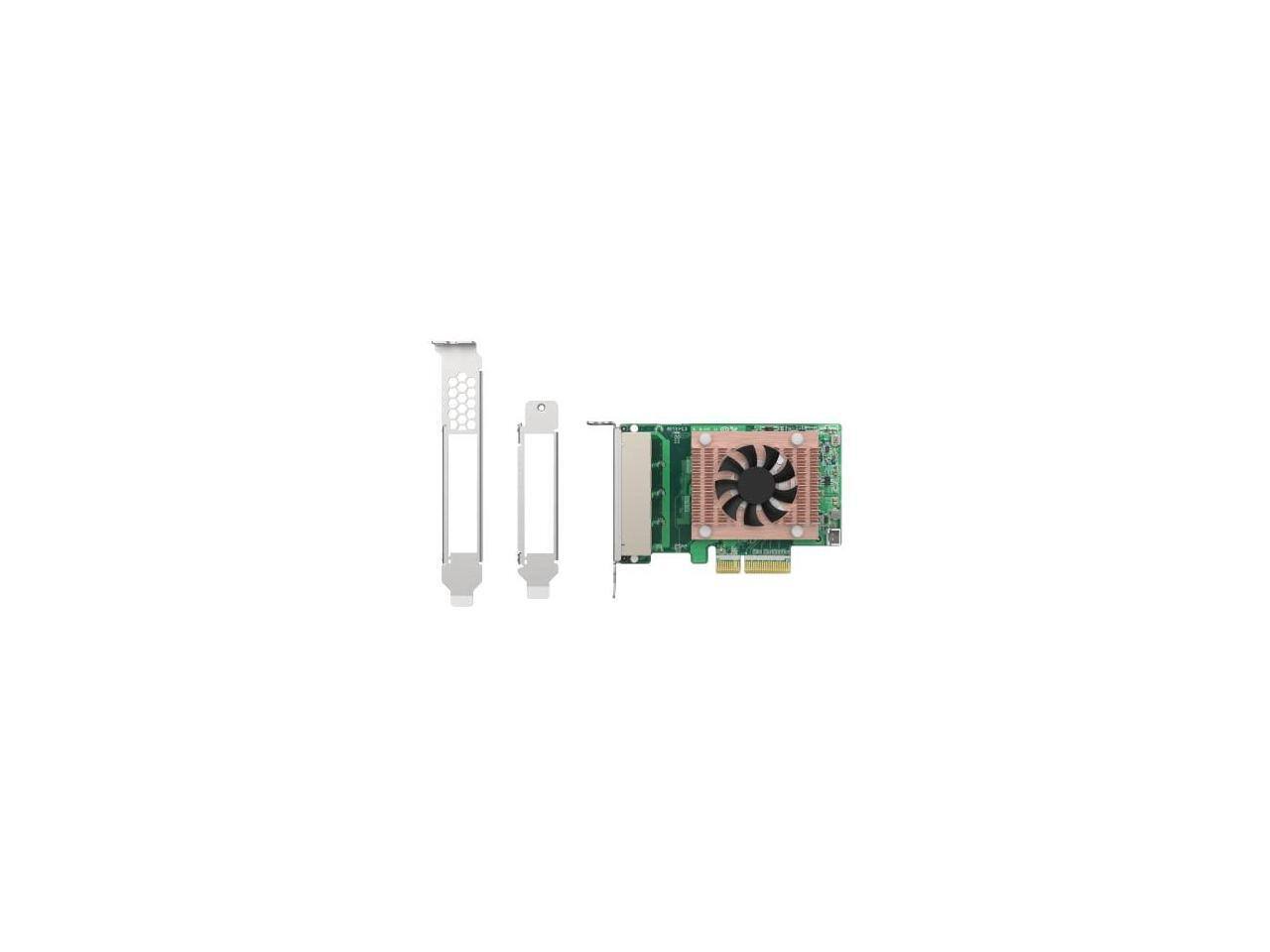 Alt View 7. QNAP - QNAP QXG-2G4T-I225 Quad-Port 2.5 GbE Network Expansion Card.